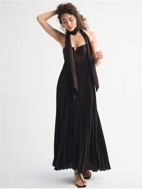 Abercrombie & Fitch Giselle
Strapless Scarf Babydoll Maxi Dress
